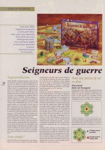 Seigneurs de Guerre (Variant magazine 1)